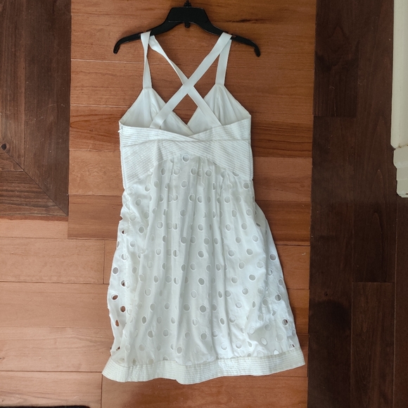 Catherine Malandrino White Cotton Dress - Picture 9 of 13